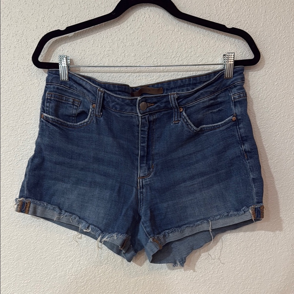 Joe's Jeans Blue Jean Shorts Classic Cut-Off Style